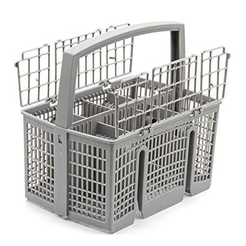 668270 Accessory/Crockery Basket/Cutlery Cage Basket for Bosch, Siemens, Neff Constructa Dishwasher Dishwasher (Detachable Handle)