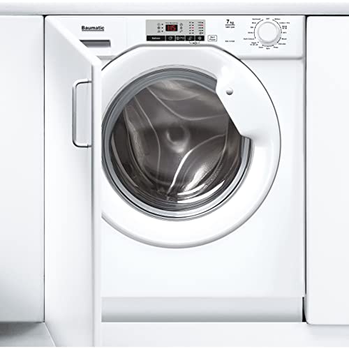 Baumatic BWI147D4E Integrated 7kg Washing Machine with 1400 rpm - White - D Rated