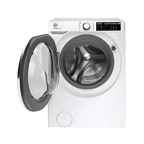 Hoover H-Wash 500 HW411AMC Freestanding Washing Machine, Large Capacity, 11 kg, 1400rpm, White, Decibel rating: 50, EU Acoustic Class: A