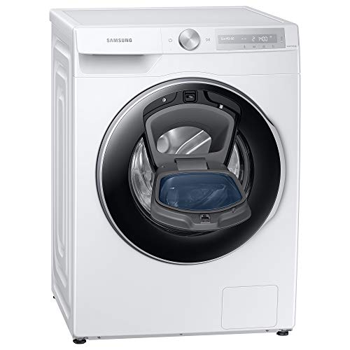Samsung Series 6 WW90T684DLH/S1 with AddWash™ and Auto Dose Freestanding Washing Machine, 9 kg 1400 rpm, White, A Rated