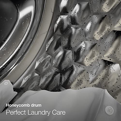 Miele WSD023 WCS 8 kg Washing Machine - Freestanding, Quiet Front-Loading Washer with 1400rpm Spin, Pre-ironing and CapDosing, A Rated Energy Efficiency, in Lotus White