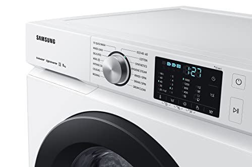 Samsung Bespoke AI™ Series 5+ WW11BBA046AWEU ecobubble™ and SpaceMax™ Washing Machine, 11kg 1400rpm [Energy Class A]