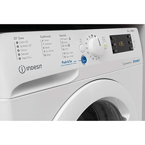 Freestanding Washing Machine, 9kg load, 1400rpm, White