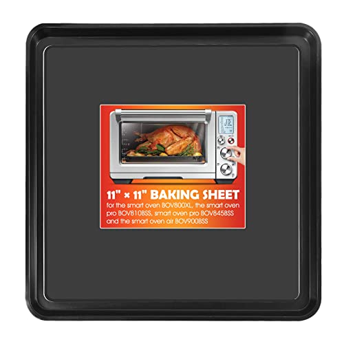 11" × 11" Baking Pan for The Smart Oven BOV800XL, Breville Toaster Oven Air Accessories Fit Smart Oven Pro BOV810BSS, Smart Oven Pro BOV845BSS and The Smart Oven Air BOV900BSS