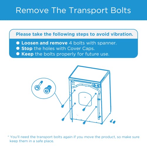 Midea MF10EW80B Energy-Saving Freestanding Washing Machine, BLDC Motor, Bright LED Display, Steam Care, Quick Wash, Various temp options, Prewash, 1400RPM, White, 8 kg washer