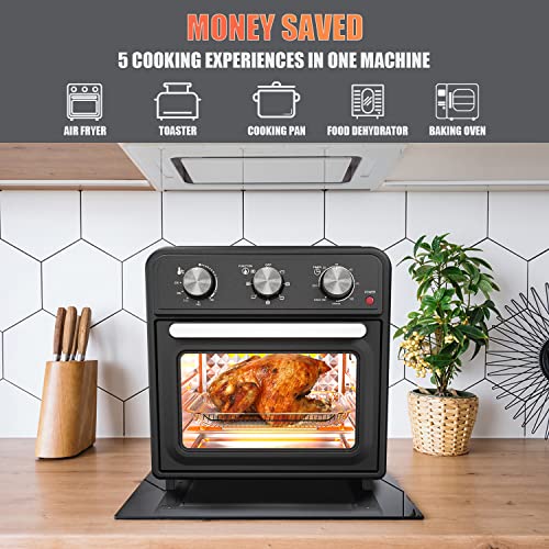 20L mini oven with timer, a 1650W large oven, and a 12 in 1 multi wind oven