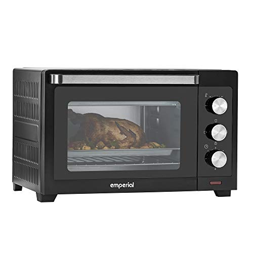 Emperial 30L Mini Oven Electric Grill - Multi Cooking Function & Grill, Adjustable Temperature Control, Timer - 1600W