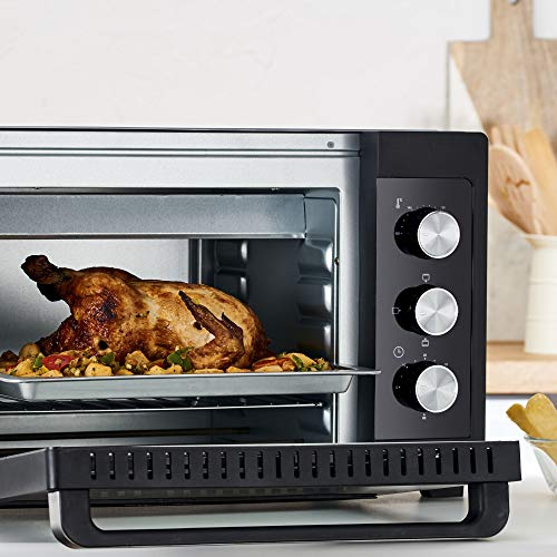 Emperial 30L Mini Oven Electric Grill - Multi Cooking Function & Grill, Adjustable Temperature Control, Timer - 1600W