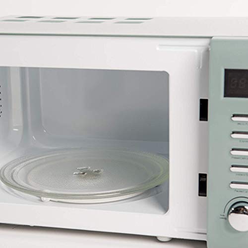 Haden Cotswold Sage Green Microwave - 20ltr Capacity - 800W Microwave - Digital Controls - 60 Minute Timer - 5 Power Levels - Digital Controls - Defrost and Express Functions
