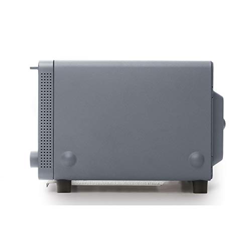 BALMUDA The Toaster | Steam Oven Toaster | 5 Cooking Modes - Sandwich Bread, Artisan Bread, Pizza, Pastry, Oven | Compact Design | Baking Pan | K01M-GW | Gray | US Version