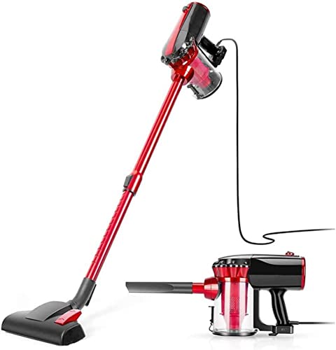 CHINMIN Stick Vacuum Cleaner Corded with 17KPa Handheld Vacuum Powerful Suction, Adjustable Lightweight 3 in 1 Vacuum with HEPA Filter for Hard Floor