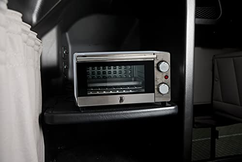 All Ride Mini Oven - Electric: 24 Volt via Cigarette Lighter - for Trucks, Motorhomes or Boats - 300 Watt - 9 Liter - Stainless Steel
