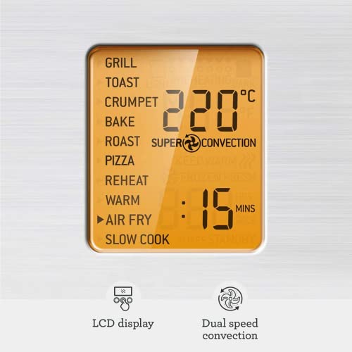 Sage the Smart Oven Air Fryer Countertop Oven 22L, SOV860BSS, Stainless Steel