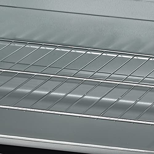 Igenix IG7161 Countertop Mini Oven, 60 Litre, 2500 Watt, Fan Assisted Electric Cooker & Grill, Ideal for Roasting, Baking, Grilling & Reheating, White