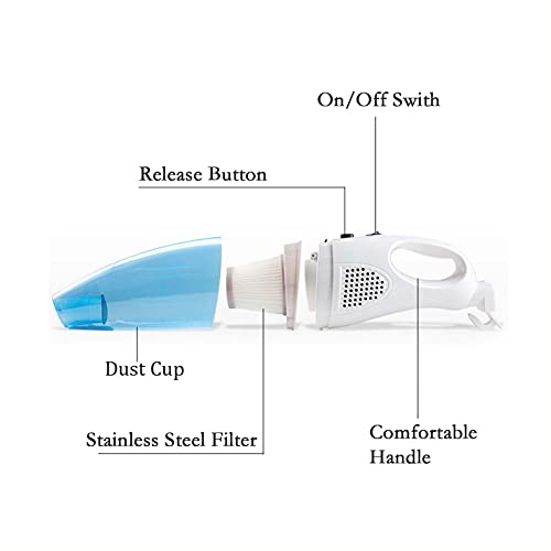 Youyijia Upright Handheld Vacuum Cleaner, 2 In1 1000W Cheap Hoover Corded Stick Vacuum Cleaner with Efficient HEPA for Carpet Floor Pet Hair Lightweight Vacuums