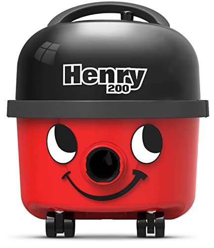 Henry HVR 200-11 Bagged Cylinder Vacuum, 620 W, 9 Litres, Red, Black/Red