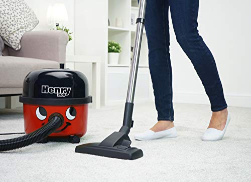 Henry HVR 200-11 Bagged Cylinder Vacuum, 620 W, 9 Litres, Red, Black/Red