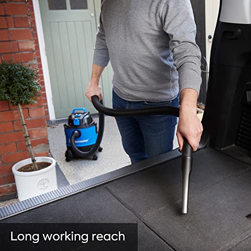 Vacmaster Multi 20 PTO Wet & Dry Vacuum Cleaner, 20 litre, 1250W motor, power take off socket, ideal for DIY, garage and car cleaning, 2 year guarantee