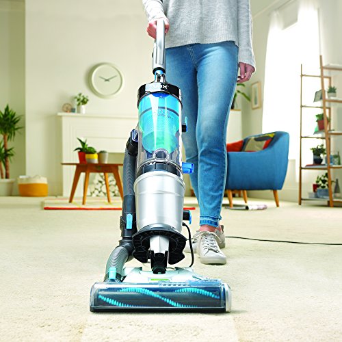 Vax Air Lift Pet Upright Vacuum Cleaner | UK's Lightest Corded Lift-out Vacuum | Steerable Technology | Pet Tool - UCPESHV1, 1.5 Litre, 850W, Black, Blue, Grey