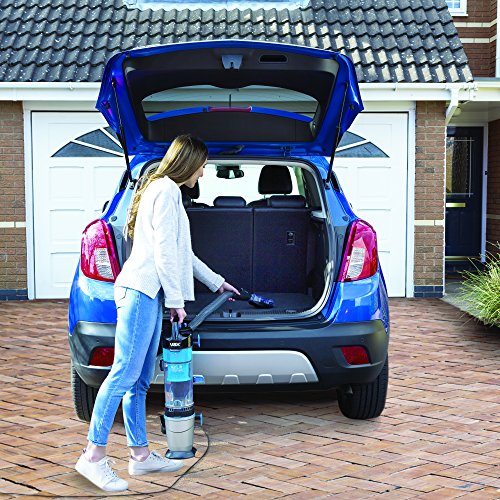 Vax Air Lift Pet Upright Vacuum Cleaner | UK's Lightest Corded Lift-out Vacuum | Steerable Technology | Pet Tool - UCPESHV1, 1.5 Litre, 850W, Black, Blue, Grey