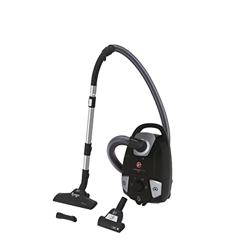 Hoover HE320PET Bagged Cylinder Pet Vacuum Cleaner - H-ENERGY 300, Black