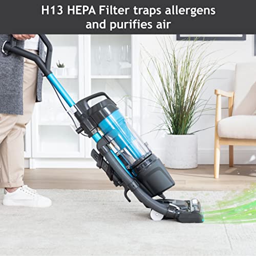 Hoover Upright Pet Vacuum Cleaner, Blue - Upright 300