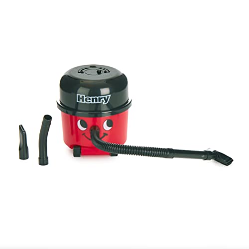Paladone PP2500HH Henry Hoover Desk Vacuum-Novelty Desktop Cleaner, Red