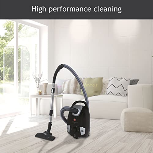 Hoover HE320PET Bagged Cylinder Pet Vacuum Cleaner - H-ENERGY 300, Black