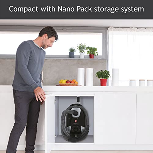 Hoover HE320PET Bagged Cylinder Pet Vacuum Cleaner - H-ENERGY 300, Black