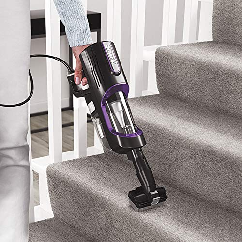 Shark Corded Stick Vacuum Cleaner [HZ500UK] Anti Hair Wrap, Purple