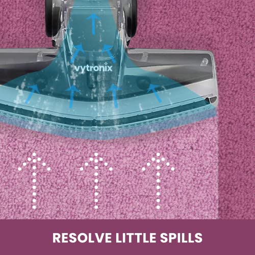 VYTRONIX WSH60 Multi-Function Wet & Dry Vacuum Cleaner & Carpet Cleaner | Portable 4-in-1 Carpet Washer and Floor Cleaner with Blower Function | Dust, Odour and Stain Remover | Powerful 1600W Motor