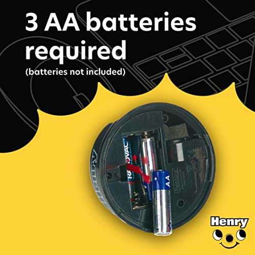 Paladone PP2500HH Henry Hoover Desk Vacuum-Novelty Desktop Cleaner, Red