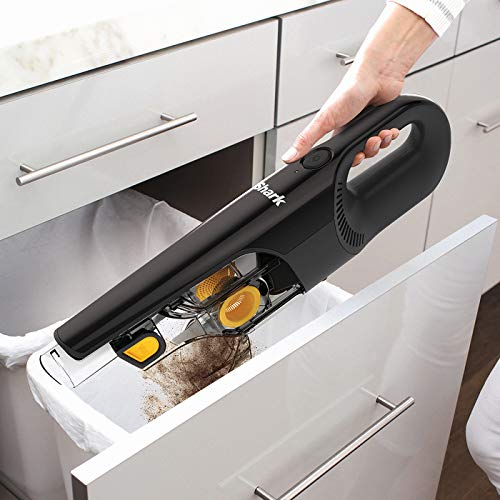 Shark CH950UKT, Cordless Vacuum Cleaner, Black & Yellow, 80 W, 0.45 liters