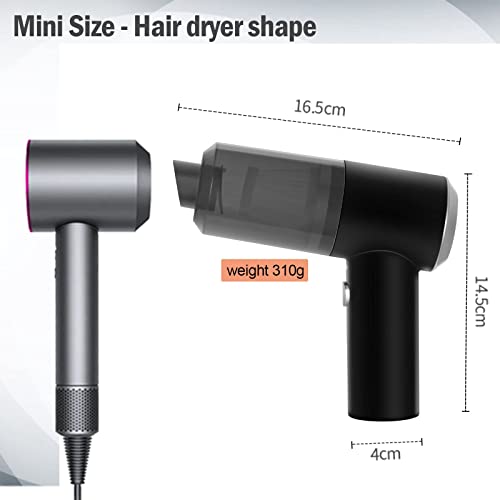 SUMEI Rechargeable Keyboard Vacuum Cleaner Cordless, 42W 3.5Kpa Powerful Hand Held Desk Vacuum Cleaner（with LED Light）,Usb Mini Hoover for Car,Pet,Pc,Computer,Laptop,Desktop,Keyboard Cleaning