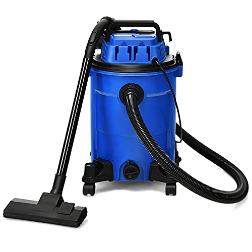TANGZON Wet and Dry Vacuum Cleaner, 1200W Powerful 3 in 1 Vac Cleaner with Blower Function and Safety Protection, 25L Multi-Purpose Workshop Dust Extractor (Blue)