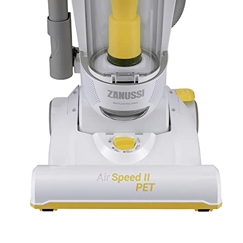 Zanussi ZAN2020UR Bagless Cyclonic Upright Vacuum Cleaner - White/Yellow