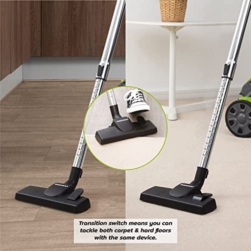 Daewoo FLR00046 Lightweight Cleaner With Powerful Tornado Cylinder, Vacuum Attachments And Adjustable Settings For Ease And Multipurpose Use, 700W