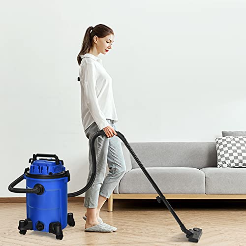 TANGZON Wet and Dry Vacuum Cleaner, 1200W Powerful 3 in 1 Vac Cleaner with Blower Function and Safety Protection, 25L Multi-Purpose Workshop Dust Extractor (Blue)