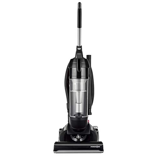 Powersonic Powerful Lightweight Bagless Upright Vacuum Cleaner Hoover 800w Black