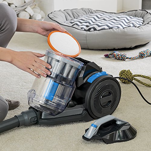 Vax Air Stretch Pet Cylinder Vacuum Cleaner | Ideal for homes with pets | Powerful, Lightweight - CCQSASV1P1