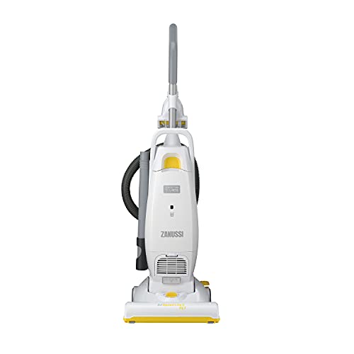 Zanussi ZAN2087PT Bagged Upright Vacuum Cleaner - White/Yellow
