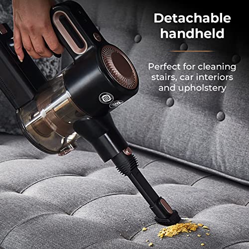 Tower T513004BLG VL40 Pro Pet 3-in-1 Cordless Vacuum Cleaner with Cyclonic Suction, Turbo Pet and Upholstery Brush, 22.2v, Rose Gold