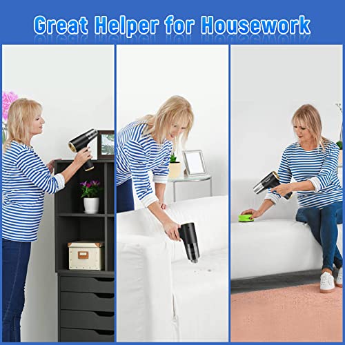 Handheld Vacuum, Wireless Handheld Car Vacuum Cleaner, 6000PA Suction Portable Cordless Mini Vacuum, 2 in 1 Vacuum & Blower, Versatile Vacuum for Car Cleaning & Household Chores