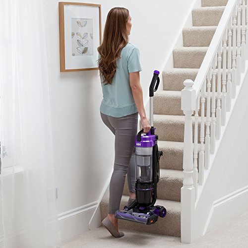 Vax Mach Air Upright Vacuum Cleaner | Powerful, Multi-cyclonic, with No Loss of Suction | Lightweight - UCA1GEV1, 1.5 Litre, 820W, Purple