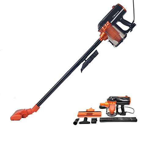 Belaco Corded Upright vacuum cleaner 600W 3 in 1 Stick handheld vacuum cleaner bagless HEPA and Multi cyclonic function portable and light weight