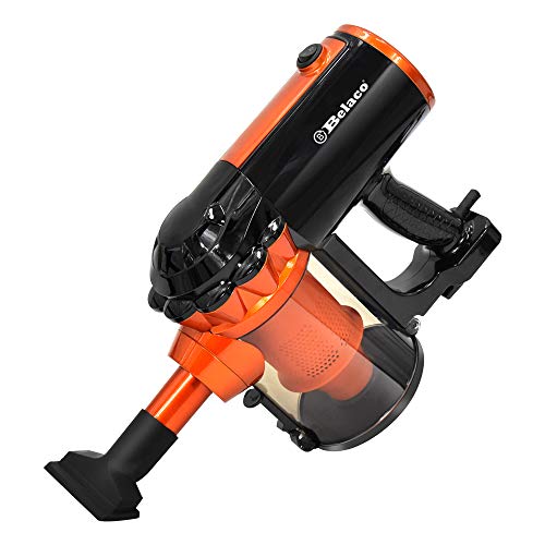 Belaco Corded Upright vacuum cleaner 600W 3 in 1 Stick handheld vacuum cleaner bagless HEPA and Multi cyclonic function portable and light weight