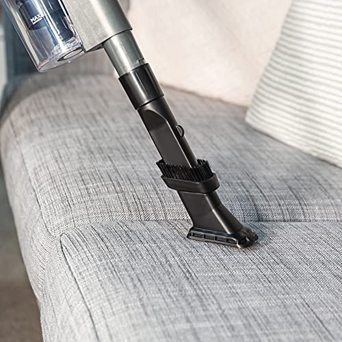 Russell Hobbs RHCHS2001 450W 3 in 1 Lightweight Bagless Corded Stick Vacuum Cleaner with Crevice Brush and Upholstery Tool, Easy Empty