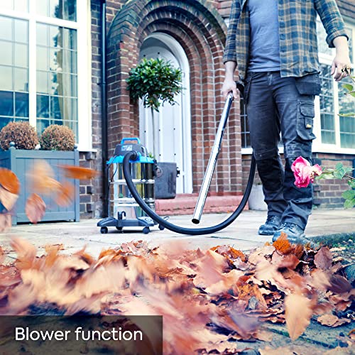 Vacmaster Power 30 PTO Wet & Dry Cleaner, with Power Take Off socket, 30 Litre Capacity, 1500W Motor and 2 Year Guarantee