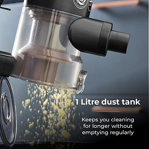 Tower T513005BLG Pro RXEC20 Corded 3-in-1 Vacuum Cleaner with Cyclonic Suction, Built-in HEPA 13 and Detachable Handheld Mode, Rose Gold