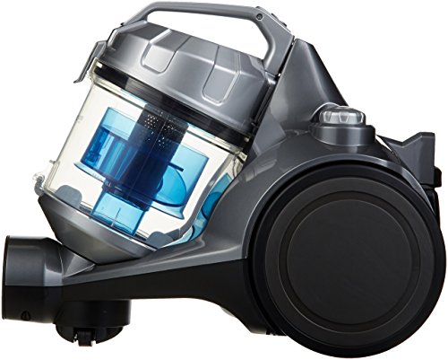 Amazon Basics Cylinder Bagless Vacuum Cleaner / with HEPA filter for Hardfloor, Carpet & Car, Compact & Lightweight, 700W, 1.5L, Black